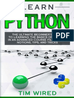 Learn Python_ The Ultimate Begi - Tim Wired