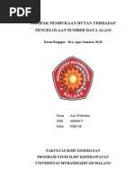 Download Dampak Pembukaan Hutan Terhadap by 19041990 SN46015265 doc pdf