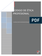 Codigo de Ética Profesional