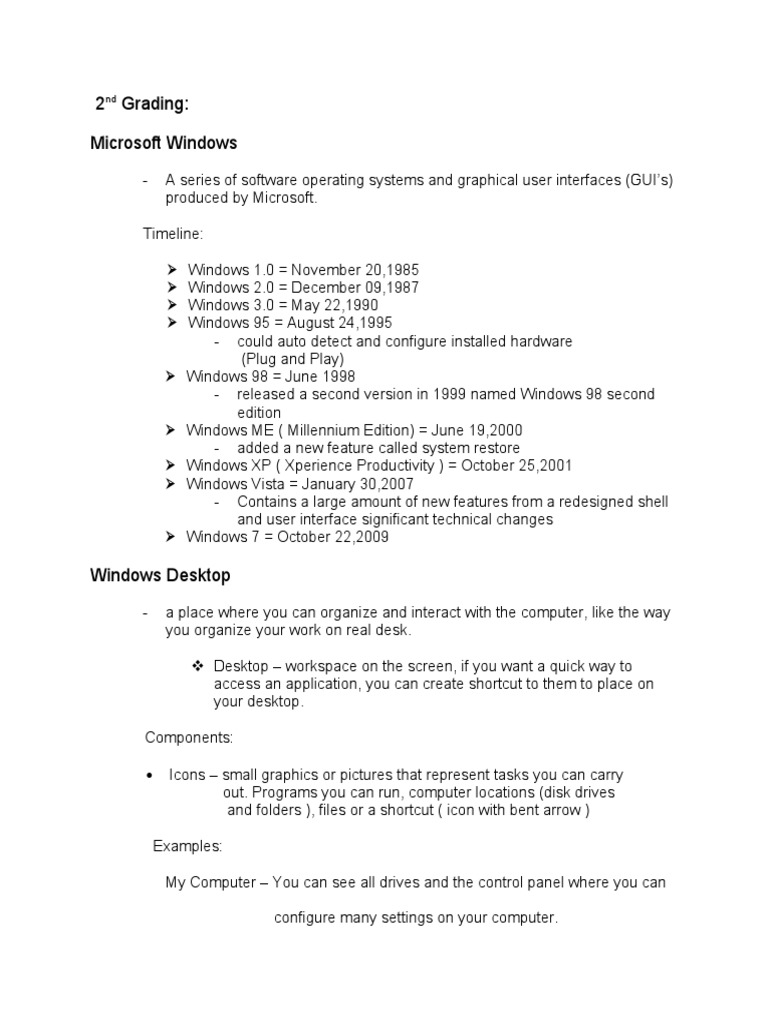 2 Grading Microsoft Windows Descargar gratis PDF Typewriter Microsoft Windows