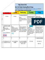 May Choice Grid 1st Reading GB