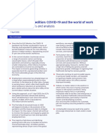 ILO Monitor 2nd Edition: COVID-19 and The World of Work: Updated Estimates and Analysis