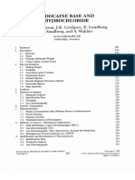 Lidocaine Base and Hydrochloride: Groningsson, Lindgren, Lundberg, Sandberg