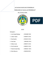 Makalah Dasar Dasr Ilmu Pendidikan Upaya Pembaharuan Masalah Pendidikan