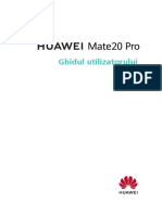 HUAWEI Mate 20 Pro Ghidul Utilizatorului (LYA-L29,01, RO) PDF