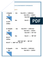 Calculos de Levantamiento Topografico