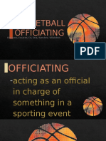 Basketball Officiating
