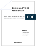 Professional Ethics Assignment