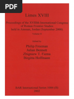 Freeman, P. Et Al. (2002), Limes XVIII. Proceedings of The XVIIIth International Congress of Roman Frontier. Vol. II PDF