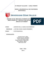 Mejora en El Proceso Logístico en Compra de Mercadería en Tiendas Por Departamento Ripley - San Isidro PDF