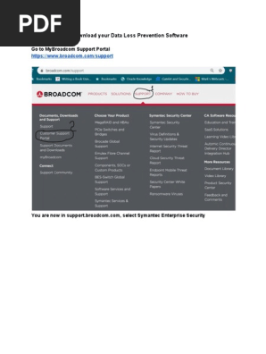 How to find and Download your Data Loss Prevention Software