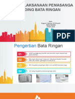 Metode Pemasangan Bata Ringan