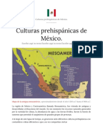 Boletín Cultutas Prehispánicas