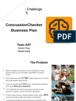 Technovation Challenge - ConcussionChecker Business Plan
