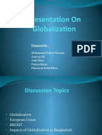 Presentation On Globalization: Prepared by