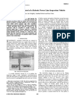 Modeling and Control of A Robotic Power Line Inspection Vehicle