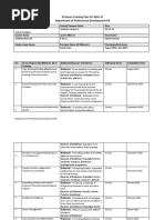 20 Hours Training Plan-Template