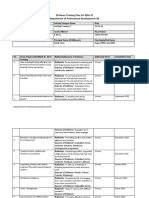 20 Hours Training Plan-Template