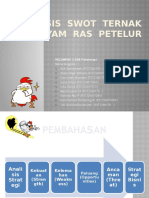 Analisis Swot Ternak Ayam Ras Petelur