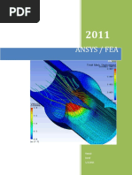 Ansys / Fea: Hemal Barot 1/1/2011