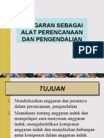 Anggaran Sebagai Alat Perencanaan Dan Pengendalian