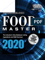 Food Master Ingredients 2020 PDF