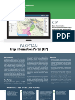 Pakistan: Crop Information Portal (CIP)