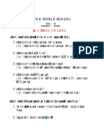 Std VI  2. Vibhukaka work sheet - 1- Ans.14.4