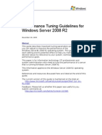 Performance Tuning Guidelines For Windows Server 2008 R2: November 18, 2009