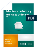 Mecánica Cuántica y Orbitales Atómicos