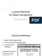 02 - ICCV2009_classical_methods - Bag of Words Models - Part-Based Models - And Discriminative Models
