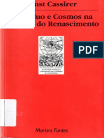 Ernst Cassirer - Indivíduo e Cosmo Na Filosofia Do Renascimento-Martins Fontes (2001) PDF