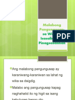 Malabong Pangungusap PPT (Translation Report)