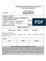 SYLLABUS 55 - Formulacion y Evaluacion de Proyectos PDF