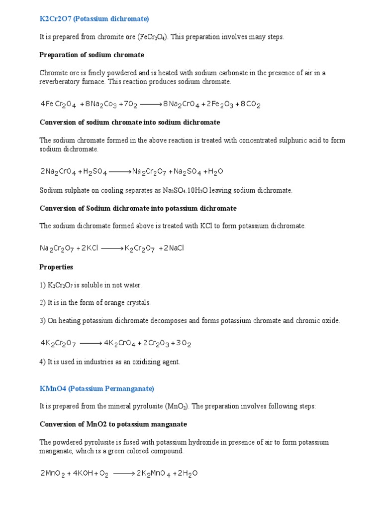 D And F Elements