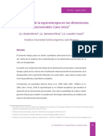 La Incidencia de La Equinoterapia en Las Dimensiones Psicosociales