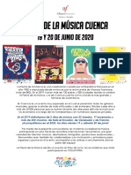 Convocatoria Pública Fiesta de La Música 2020 Músicos 1 PDF