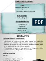 Define Correlation & How It Is Converted Into Regression: Topic