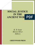 Social Justice in The Ancient World - K. D. Irani, Morris Silver (Ed.)