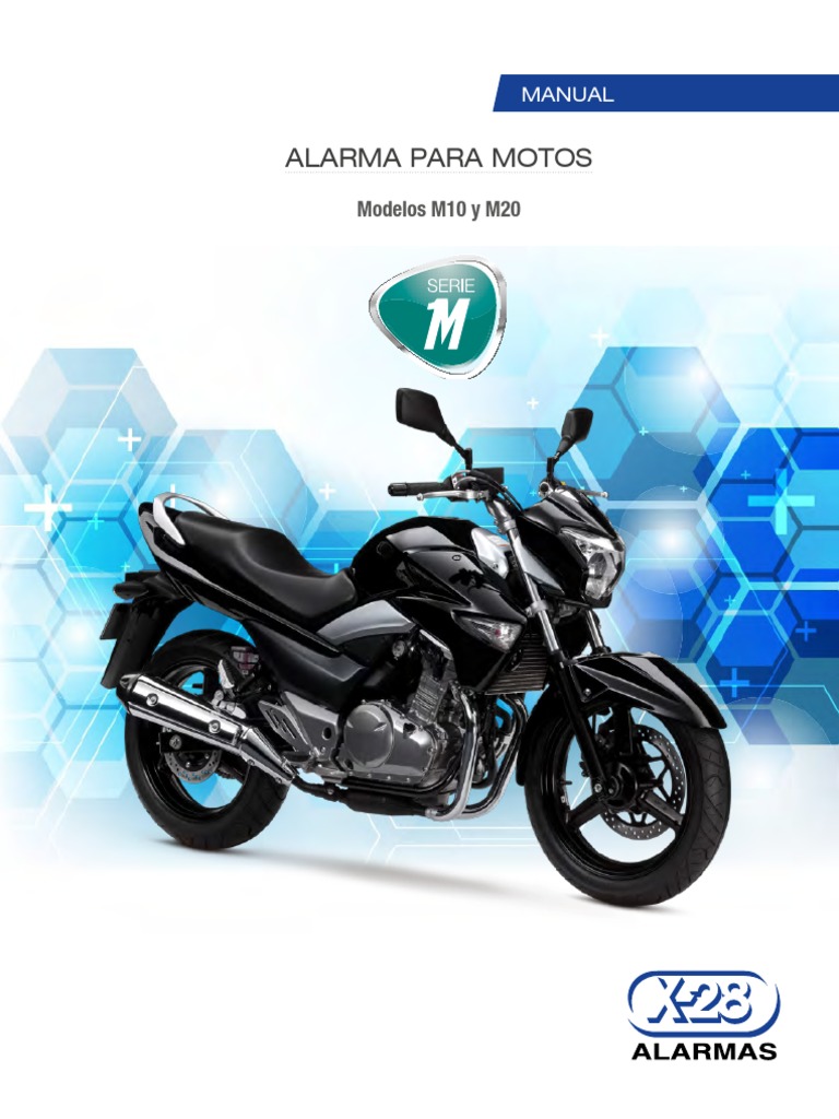 Alarma Moto X-28 M10 Presencia Sirena Control Remoto - Corrientes Motos