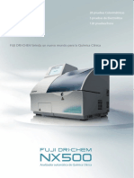 Fuji DRI-CHEM NX500i Hoja de Producto PDF