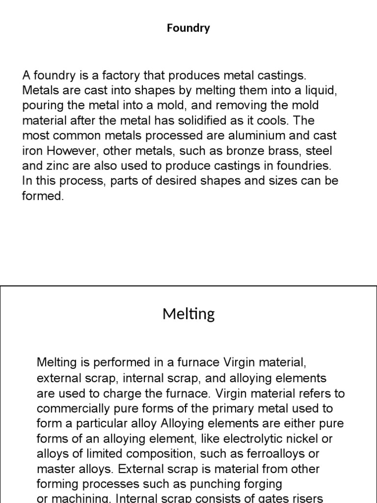 Foundry Pdf