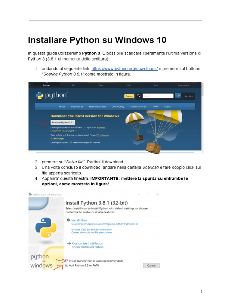 Come Installare Python In Windows 11/10 – TNVVFF