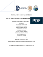 Ejes Del Plan Municipal de Desarrollo de San Vicente Nuñu-1 PDF