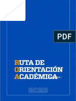 Ruta de aprendizaje academico