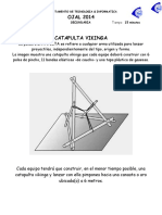 Catapulta vikinga construcción y lanzamiento