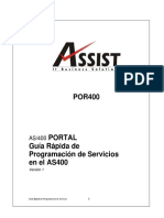 ASSIST - Guia Rapida de Programacion de Servicios POR400