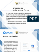 Instalación Zoom Windows