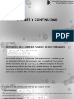 Limite y Continuidad 1H9 PDF