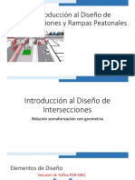 Intersecciones y Rampas